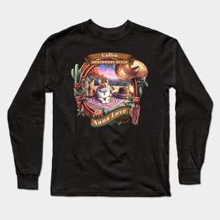 Sedona Cat Southwest Style Nana Love 39C Long Sleeve T-Shirt